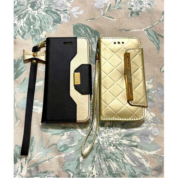 iPhone 6 cases Set of 2 Gold Black - Picture 6 of 6